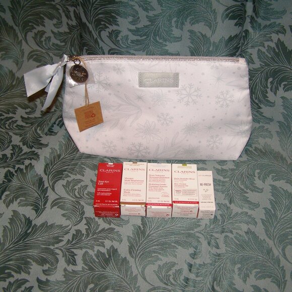NEW - 6pc Clarins Custom Gift set bundle - Picture 2 of 16